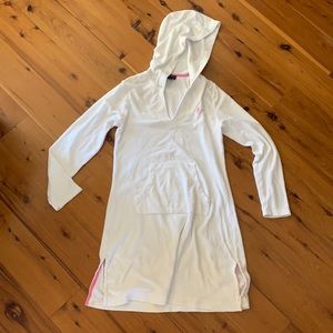 Ralph Lauren cover up hoodie dress